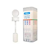 Prime Screen [5 Pack] 10 Panel Saliva Oral Fluid Test Kit, E&I Exempt for Workplace and Insurance Use AMP, BAR, COC, MDMA, MET (Meth), MTD, OPI, OXY, PCP (Phencyclidine), THC (Marijuana) – QODOA-10106