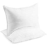 Beckham Hotel Collection Bed Pillows for Sleeping – Queen Size, Set of 2 – Cooling, Luxury Gel Pillow for Back, Stomach or Side Sleepers
