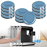 12Pcs Appliance Sliders for Kitchen Appliances Self Adhesive Glide Slider Pads for Countertop Counter Compatible with Coffee Maker, Air Fryers, Pressure Cooker, Blenders | Easy to Move & Space-Saving