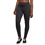 Hanes Women’s Stretch Jersey Legging, Black, X-Large
