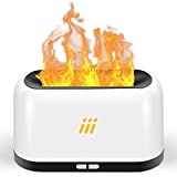 Oil Diffuser with Flame Light Air Aroma Humidifier for Home Large & Small Room,Office or Yoga