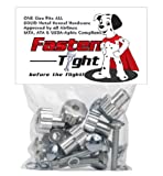 Fasten Tight Pet Carrier Fasteners 8 Pack (Chrome)