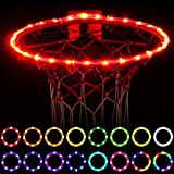 Waybelive LED Basketball Hoop Lights, Remote Control Basketball Rim LED Light, 16 Color Change by Yourself, Waterproof，Super Bright to Play at Night Outdoors,Good Gift for Kids