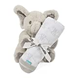 GUND Baby Flappy The Elephant Stuffed Animal Plush with Blanket Baby Gift Set