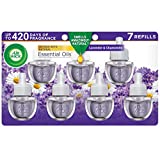 Air Wick Plug in Scented Oil Refill, 7 ct, Fresh Waters, Air Freshener, Essential Oils