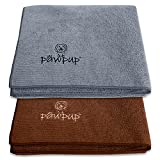 PAWPUP Dog Towel Super Absorbent – Pack of 2 – Quick Drying Super Soft Microfiber Pet Towel for Dogs, Cats and Other Pets