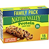 Nature Valley Protein Granola Bars, Peanut Butter Dark Chocolate, 15 Count (Pack of 1)