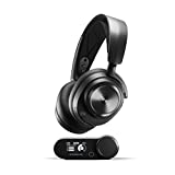 SteelSeries Arctis Nova Pro Wireless Xbox Multi-System Gaming Headset – Premium Hi-Fi Drivers – Active Noise Cancellation – Infinity Power System – ClearCast Mic – Xbox, PC, PS5, PS4, Switch, Mobile