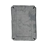 K&H Pet Products Memory Foam Crate Pad X-Small Gray 14″ x 22″