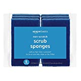 Amazon Basics Non-Scratch Sponges, 6-Pack