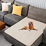 fuguitex Waterproof Dog Blanket Bed Anti-Slip Cover Fleece Lightweight Plush Fuzzy Cozy Plush Pet Blanket Throw Blanket for Couch Sofa