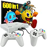 Fadist Retro Game Console, Built in 600 Games, Classic Video Game Console, with 2 Classic Controllers, AV Output Plug and Play Games Console, Ideal Gift for Kids, Adult, Friend, Lover