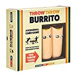 Throw Throw Burrito by Exploding Kittens – A Dodgeball Card Game – Family-Friendly Party Games – Card Games for Adults, Teens & Kids – 2-6 Players