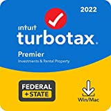 TurboTax Premier 2022 Tax Software, Federal and State Tax Return, [Amazon Exclusive] [PC/MAC Download]