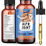 HUGGIBLES Hip & Joint Support Liquid Supplement for Dogs & Cats – Daily Supplement for Mobility Support with Glucosamine, MSM, Chondroitin – Reduce Pain & Inflammation – Antioxidants for Longevity