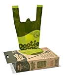 Dootie Bags® Medium-Large Poop Friendly Bags, 100 Count, with Tie Handles and Gussets. Strong and Leakproof. Made with Corn Starch. Fits GoGo Stik Pooper Scoopers.