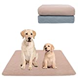 Reusable and Washable Pee Pads for Dogs (2pack), Waterproof Puppy Pads Pet Training Pads, Extra Absorbing Non-Slip Whelping Pads Dog Mats for Floors Dog Playpen Mat (31X36)