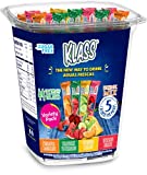 Klass Aguas Frescas Cucumber Limeade, Strawberry Watermelon, Pineapple Tangerine, & Hibiscus Berries Variety Pack Drink Mix (44 on the go stick packs)