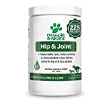 Doggie Dailies Glucosamine for Dogs, 225 Soft Chews, Advanced Hip and Joint Supplement for Dogs with Glucosamine, Chondroitin, MSM, Hyaluronic Acid and CoQ10, Premium Dog Glucosamine (Chicken)