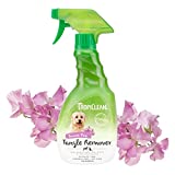 TropiClean Sweet Pea Tangle Remover Spray for Pets, 16oz – Made in USA – Dog Detangler and Dematting Spray – Naturally Derived Ingredients – No-Rinse Formula – Alcohol Free – Paraben Free – Dye Free