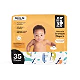 Hello Bello Baby Diapers – Size Newborn – Sleepy Sloths – 35 Count (Pack of 1)