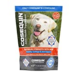 Nutramax Cosequin Joint Health Supplement for Dogs – With Glucosamine, Chondroitin, MSM, and Omega-3 for Healthy Skin and Coat, 120 Soft Chews