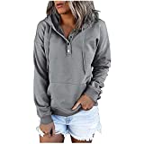 Womens Fall Fashion 2022 Hoodies Casual Hoodies Pullover Tops Drawstring Long Sleeve Sweatshirts Solid Hooded Sweatshirt