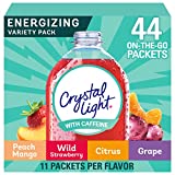 Crystal Light Energizing Variety Pack, 44 ct. On-the-Go Packets