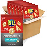 RITZ Crisp and Thins Salt and Vinegar Chips, 6 – 7.1 oz Bags