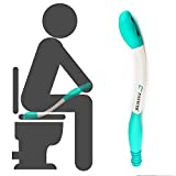 Fanwer Toilet Aids Tools,Long Reach Comfort Wipe,Extends Your Reach Over 15″ Grips Toilet Paper or Pre-Moistened Wipes