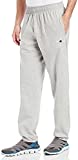 Champion Men’s Everyday Fitted Ankle Cotton Pants, 31.5″ Inseam, Cotton Knit Pants Left Hip “C” Logo, Cotton Warm-Up Pants