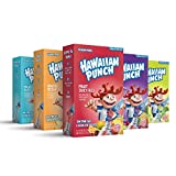 Hawaiian Punch, Kid’s Choice Variety Pack– Powder Drink Mix – (5 boxes, 40 sticks) – Sugar Free & Delicious, Excellent source of Vitamin C, Makes 96 flavored water beverages