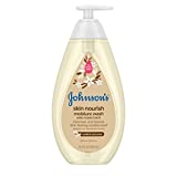 Johnson’s Skin Nourishing Moisture Baby Body Wash with Vanilla & Oat Scents, Hypoallergenic & Tear Free Baby Bath Wash, Paraben-, Dye-, Sulfate & Phthalate-Free, 20.3 fl. oz