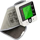 Wrist Blood Pressure Monitor,Blood Pressure Machine,Automatic Talking, Large LCD Display,Digital Heart Beat Pulse Meter,Voice Alarm Home BP Cuff Meter Kit Pulsometer,Medical Equipment For Health Care