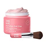 Sand & Sky Australian Pink Clay Porefining Mask for Blackheads, Enlarged Pores and Pigmentation