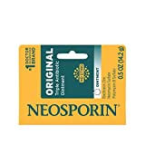 Neosporin Original First Aid Antibiotic Ointment with Bacitracin Zinc for Infection Protection, Wound Care Treatment & Scar Appearance Minimizer for Minor Cuts, Scrapes and Burns.5 oz