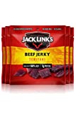 Jack Link’s Beef Jerky, Teriyaki – Flavorful Meat Snack for Lunches, Ready to Eat, Great Stocking Stuffers – 7g of Protein, Made with Premium Beef – 0.625 Oz Bags (Pack of 5)