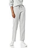Amazon Essentials Women’s French Terry Fleece Sweatpant, Grey Heather, Medium