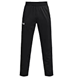 Under Armour Men’s Warm Fleece Pants 1373402 (as1, Alpha, l, Regular, Regular, Black/White – 001, Large)