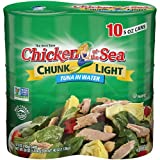 Chicken of the Sea, Chunk Light Tuna in Water, 5 oz. Can (Pack of 10)