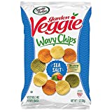 Sensible Portions Garden Veggie Chips, Sea Salt, Snack Size, 1 Ounce (Pack of 24)