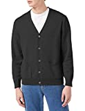 Amazon Essentials Men’s Cotton Cardigan Sweater, Charcoal Heather, X-Large