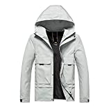 SMIDOW Men’s Waterproof Ski Jacket Windproof Mountain Sport Jackets Warm Winter Snow Coat Hooded Windbreaker Raincoat