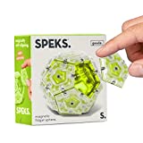 Speks Geode – Pentagons 12-Piece Set – Peridot – Fun Desk Toy for Adults