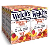 Welch’s Singles To Go Water Drink Mix – Powder Sticks, Strawberry Peach, 0.48 Ounce (Pack of 12)