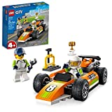 LEGO City Great Vehicles Race Car 60322 Building Toy Set for Preschool Kids, Boys, and Girls Ages 4+ (46 Pieces)