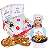 Pretzel Making Kit – Real Cooking Set for Kids Ages 5-12+ with Recipe and Ingredients – Kids Baking Set for Girls & Boys – Great Gift for Family Bonding