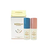 Milimom Mini Baby Wash & Lotion Travel Size, Baby Wash, Shampoo, Soap & Body Lotion | Portable & Refillable Convenient Kit | Vegan Baby Skincare for Infant & Toddler 0.5fl / 15ml Each