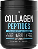 Sports Research Collagen Powder Supplement – Vital for Workout Recovery, Skin, & Nails – Hydrolyzed Protein Peptides – Great Keto Friendly Nutrition for Men & Women – Mix in Drinks (16 Oz)