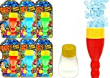 Grab a Bubble Storm Touchable Bubbles Blowing Toy (6 Pack) by JA-RU I Hundred of Touching Bubbles Soap Solution Toy Favors I Party Favor Pinata Filler in Bulk 1508-6p